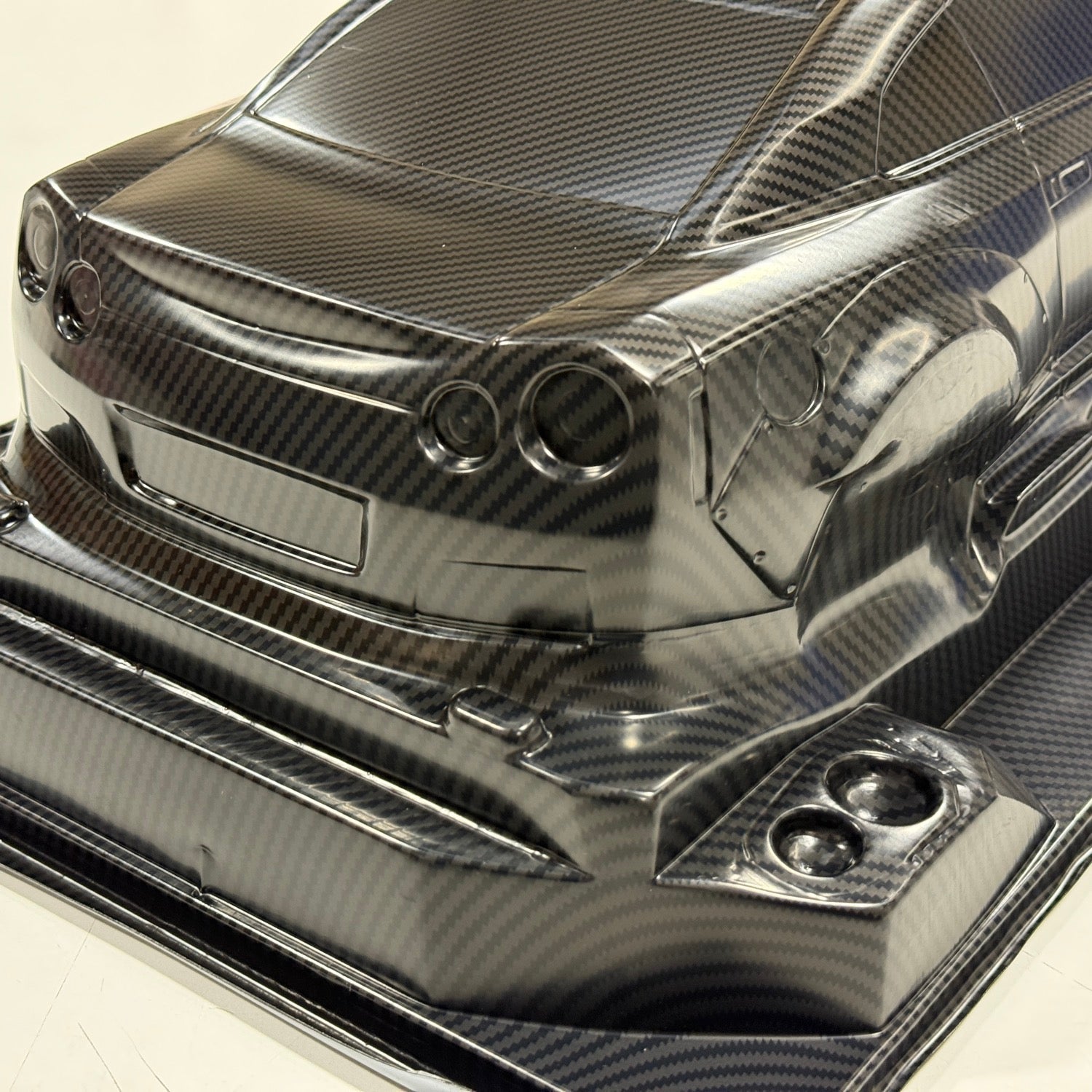 (CARBON VERSION Limited Edition) NISSAN Skyline GT-R R35 BLS N-Sports 1-10 (205mm-207mm) Body Set [Pandora] PAB-3207CV