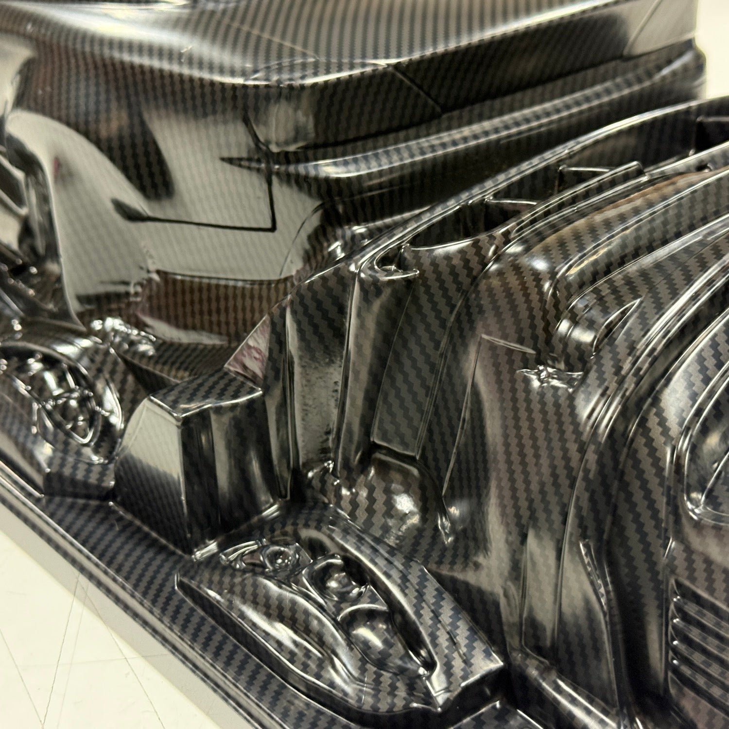 (CARBON VERSION Limited Edition) Nissan Silvia S15 Raijin THUNDER GOD Origin Labo 1-10 Body Set [Pandora] FCB-195C