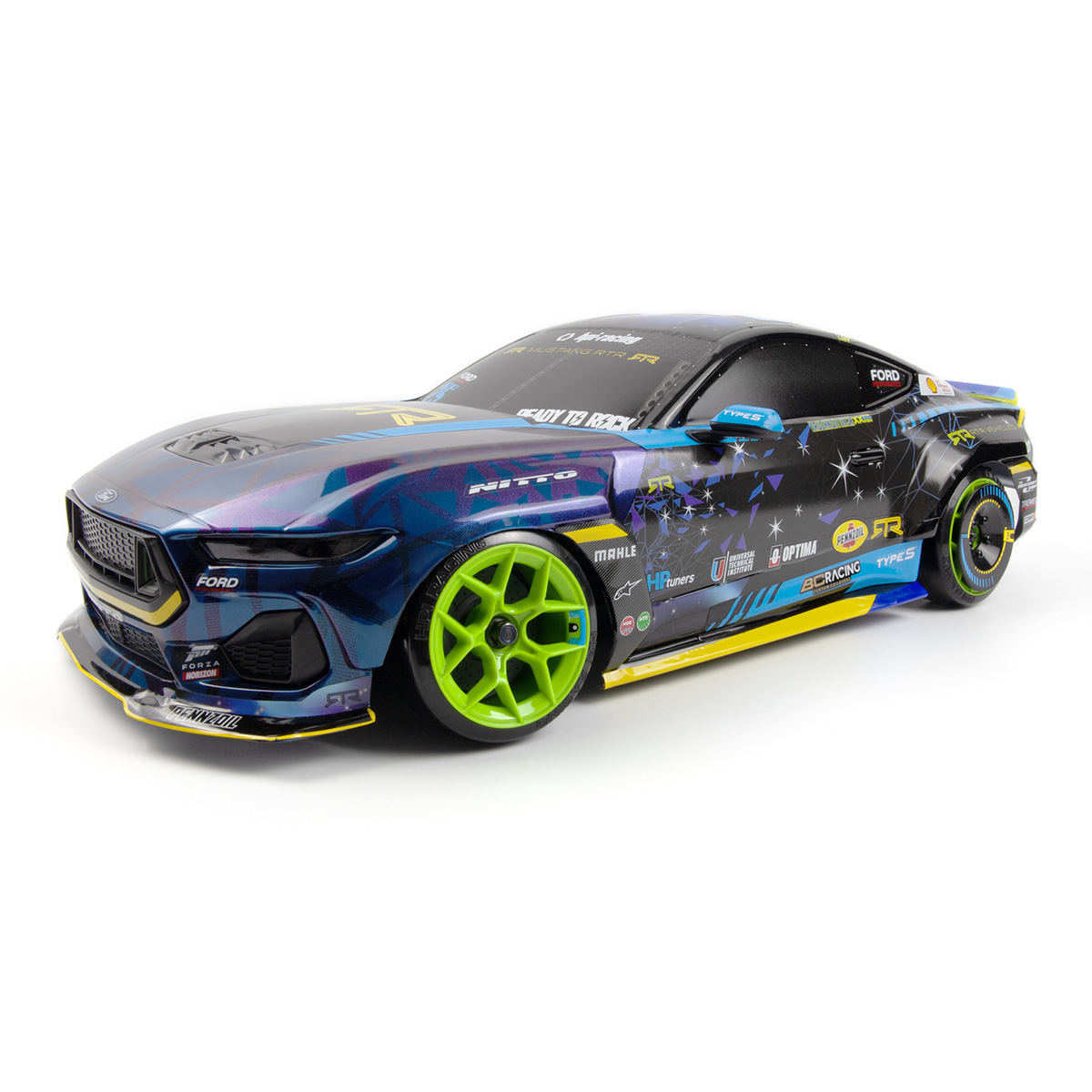 PREORDER - Stage-D10 Flux Ford Mustang GT RTR S650 - BRUSHED RTR VGJR