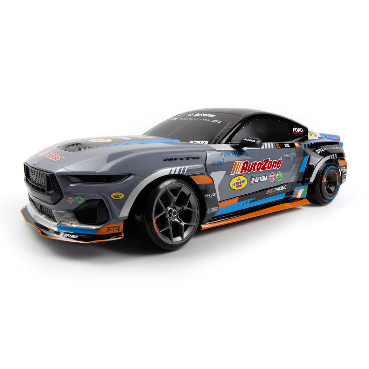 PREORDER - Stage-D10 Flux Ford Mustang GT RTR S650 - BRUSHED RTR JAMES DEAN
