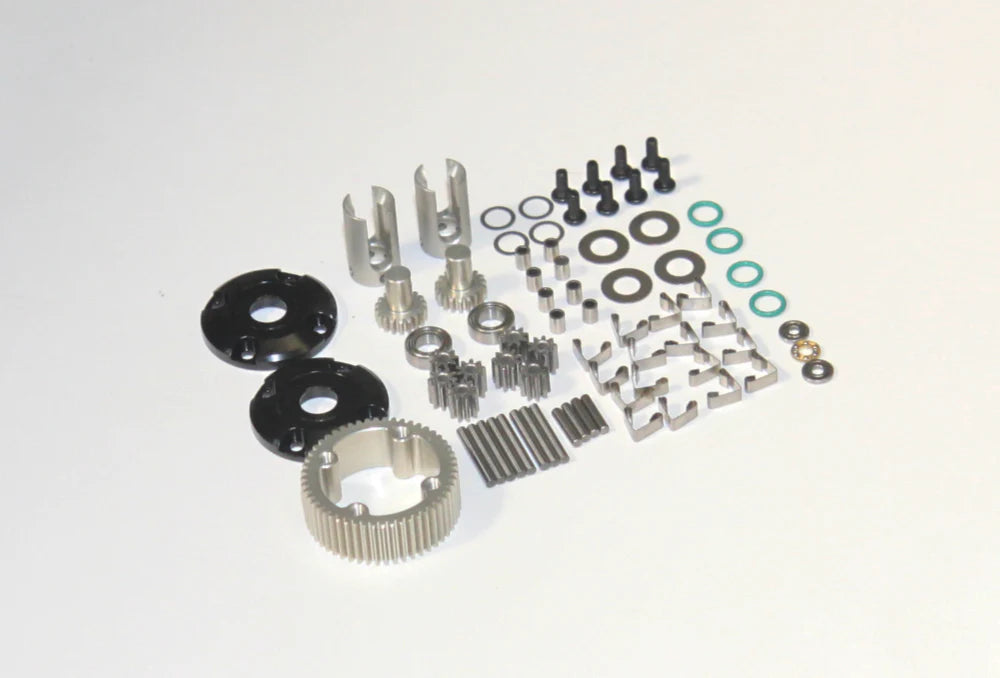 ALUMINUM C-LSD (Centrifugal) CLSD Differential Assembly Unit (RDX YD RD SD MD)[Rhino Racing] RR-600