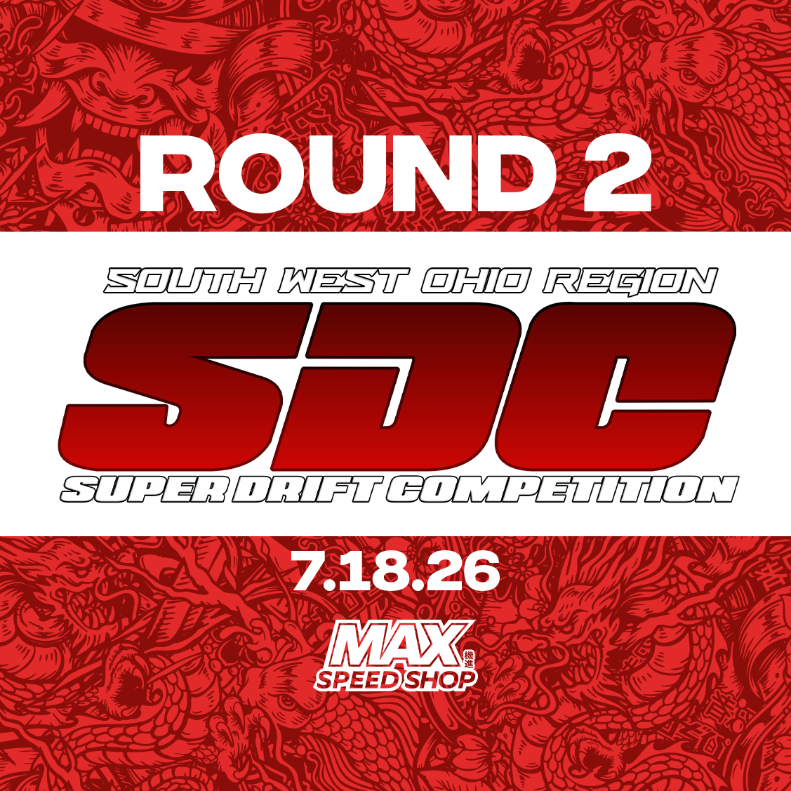 SDC 2026 Round 3 - South West Ohio Region Registration (8.8.2026)