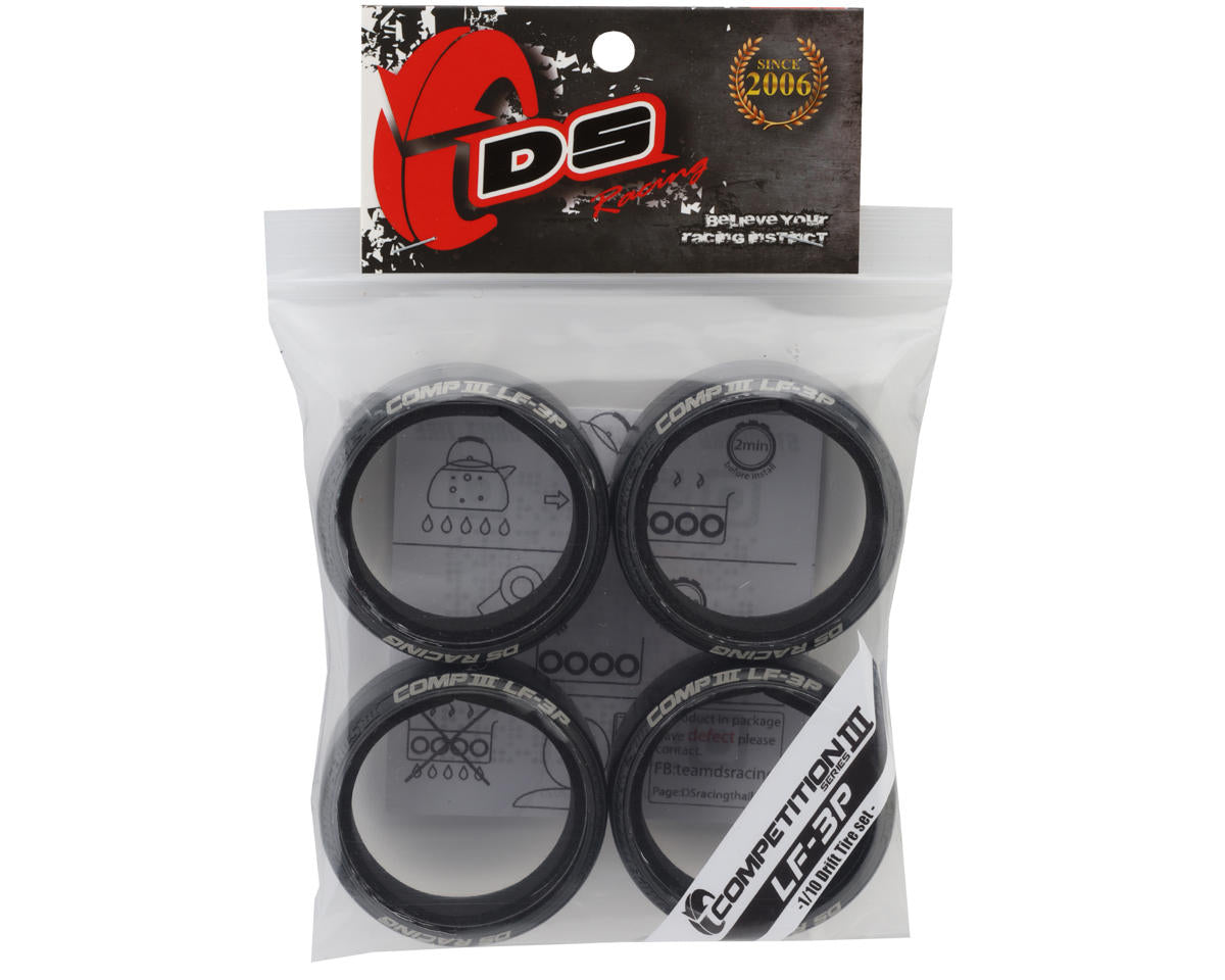 DS-RACING LF3-P Tires Set (4) MAXSPEEDSHOP Laser Engraved