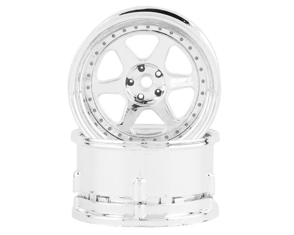 DS Racing DE-208 6 spokes (Tri Chrome)