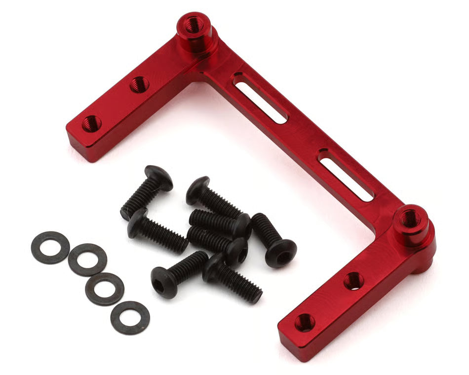 MST RMX 4 Aluminum Servo Mount (Red)