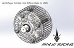 ALUMINUM C-LSD (Centrifugal) CLSD Differential Assembly Unit (RDX YD RD SD MD)[Rhino Racing] RR-600
