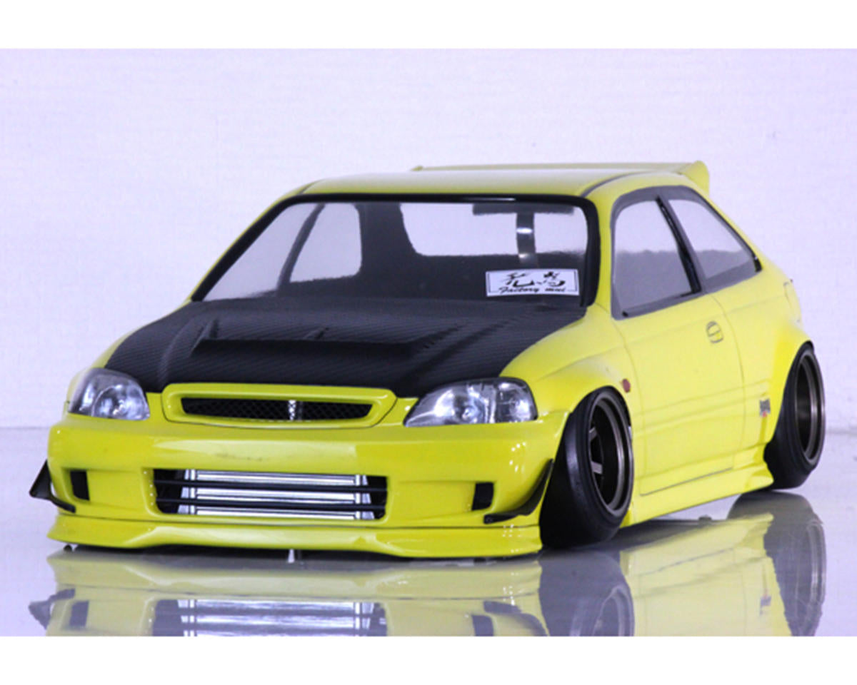 Pandora RC 1/10 Honda Civic EK9 Type-R Drift Body Set (Clear) (257-260mm)