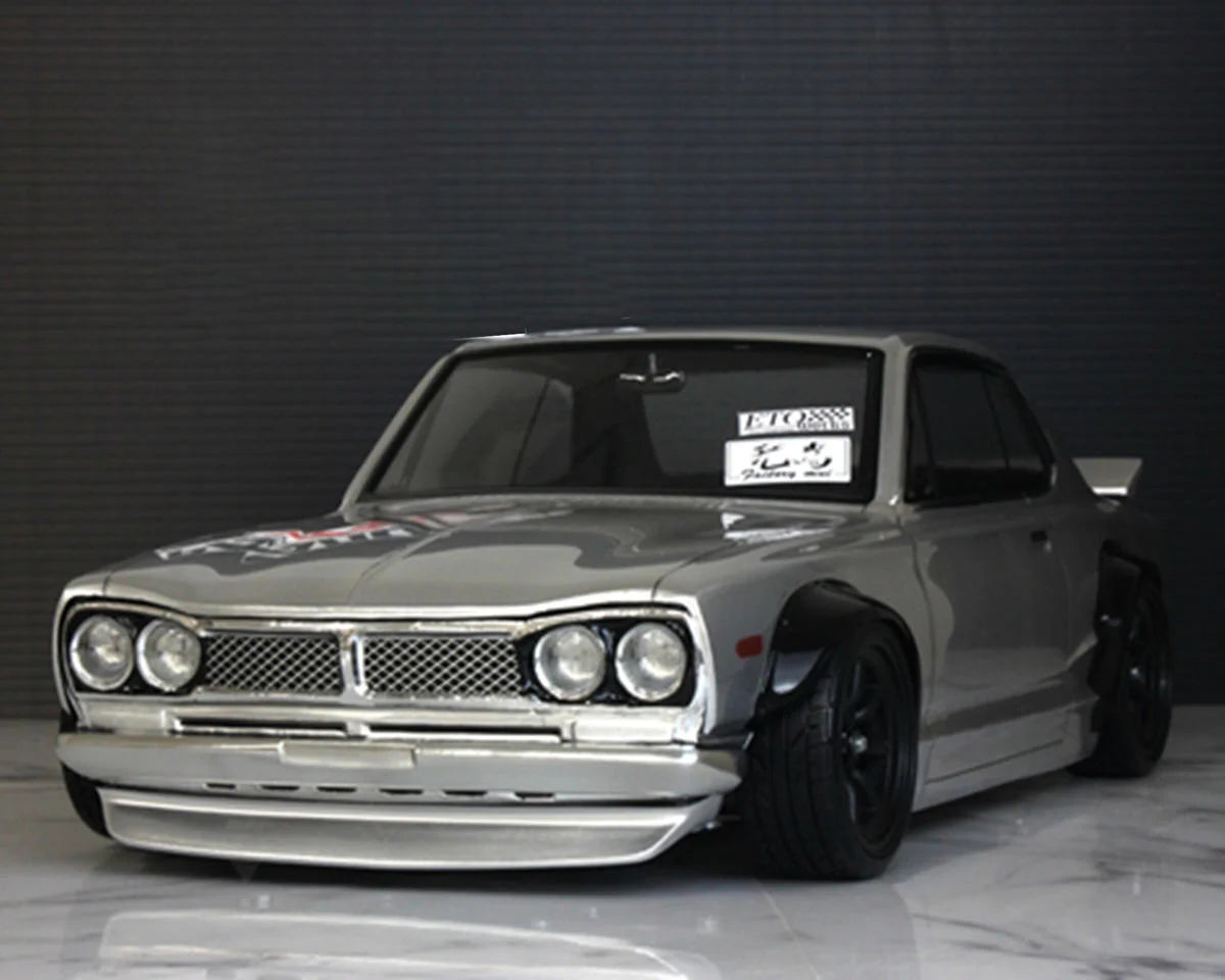 Pandora RC 1/10 Nissan Skyline KPGC10 HT 2000GT-R "Hakosuka" Drift Body Set