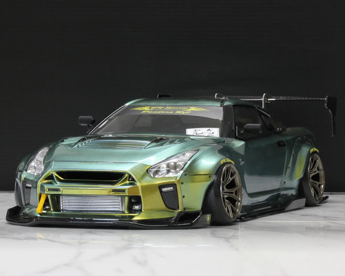 Pandora RC 1/10 Nissan GT-R R35 Drift Body Set (Clear) (257-260mm)