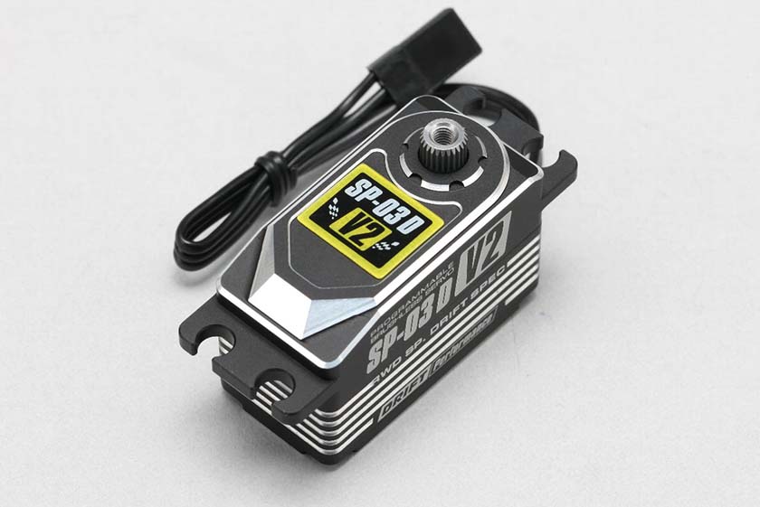 Yokomo SP-03 D V2 Programable Brushless Drift Servo (Black) (High Voltage)