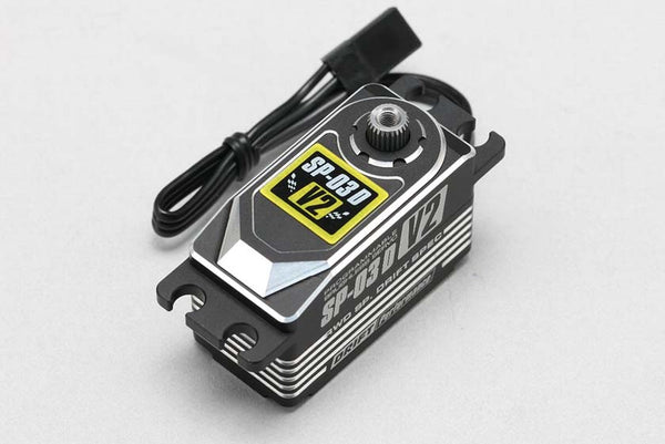 Yokomo SP-03 D V2 Programable Brushless Drift Servo (Black) (High Voltage)