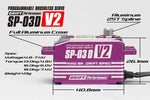 Yokomo SP-03 D V2 Programable Brushless Drift Servo (Black) (High Voltage)